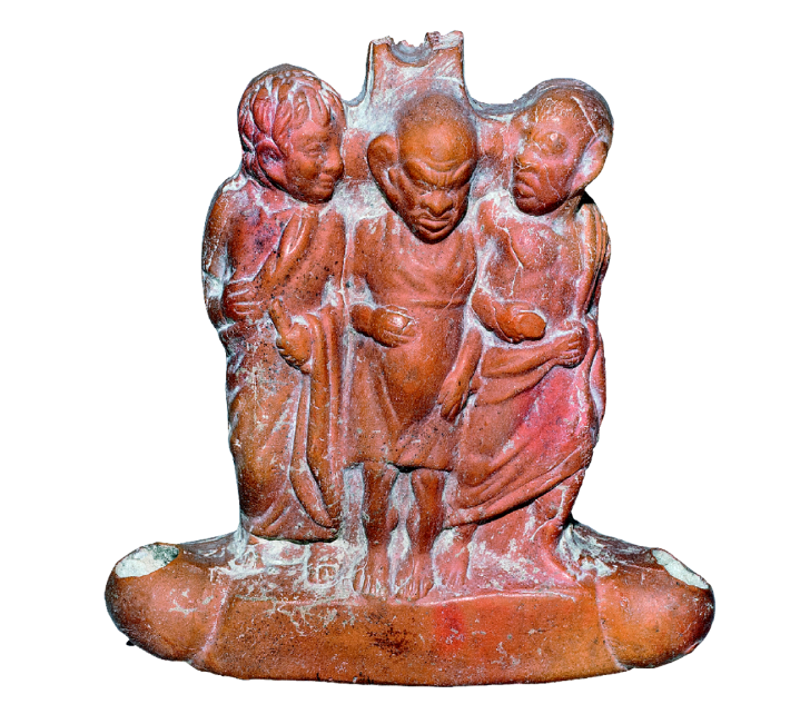 Image contains: Greek terracotta lamp