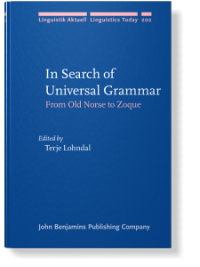 In Search of Universal Grammar: From Old Norse to Zoque front page