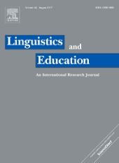 Linguistics and Education front page