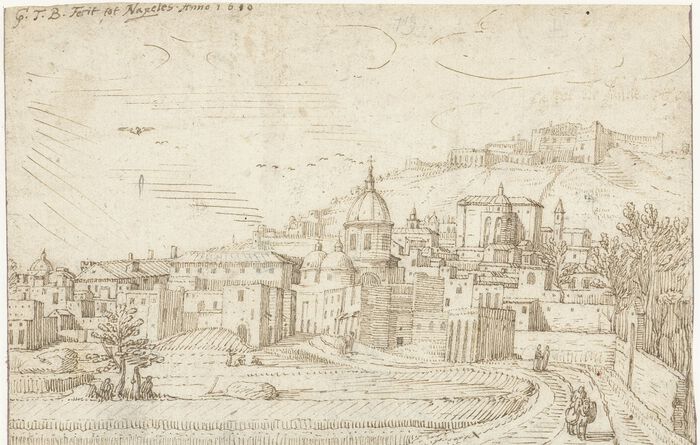 tegning, napoli 