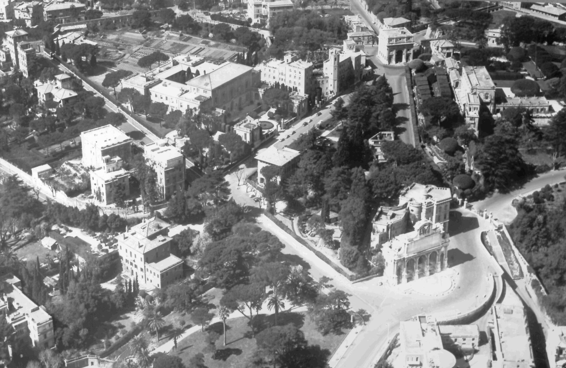 Flyfoto fra ca. 1960