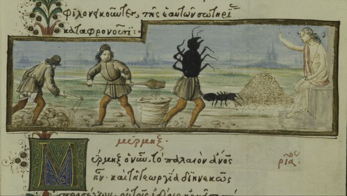 tegning, maur, mennesker, håndskrift