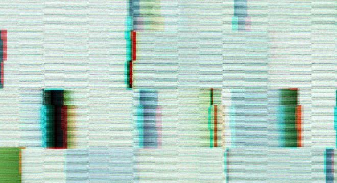 Abstract image of TV static or noise