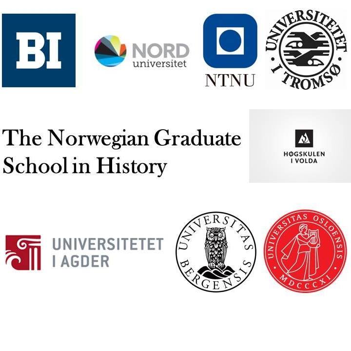 BI, NTNU, Nord universitet og andre universitet og høyskoler. Collage av logoer.