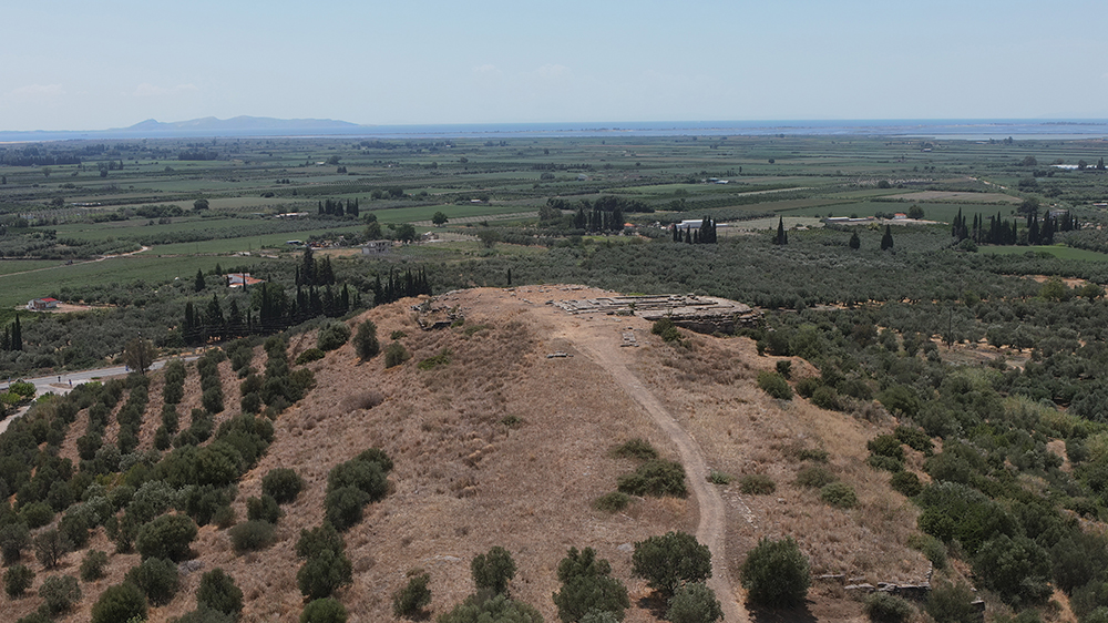 Et landskapsbilde fra Kalydon i Hellas.