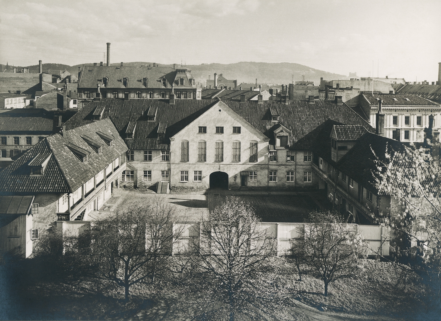 Tukthuset. Foto: O. Væring, ca 1910/Oslo Museum