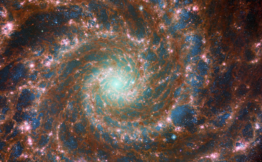 M74 Galaxy from James Webb