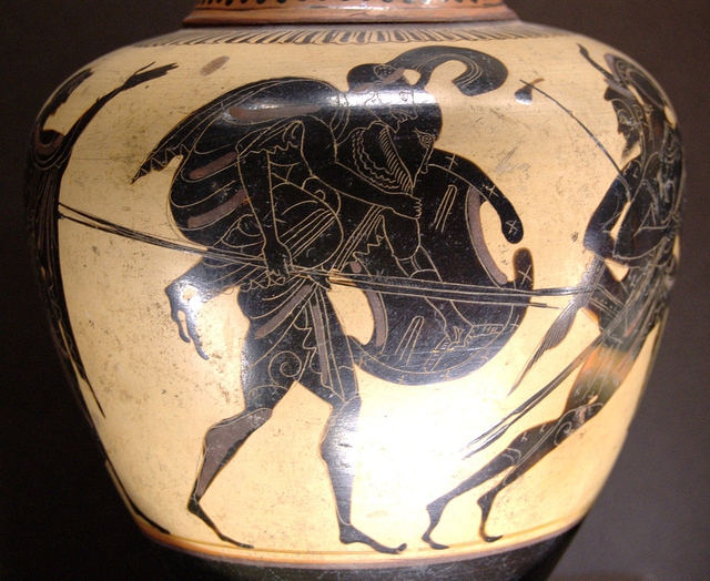 Image contains: Greek vase