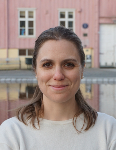 Francesca Secco, smiling