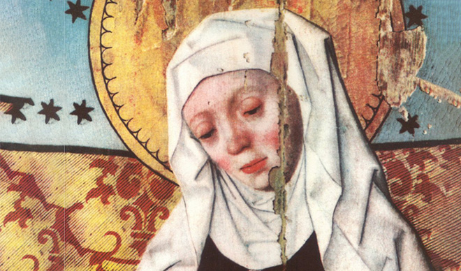 Maleri av Den helliga Birgitta