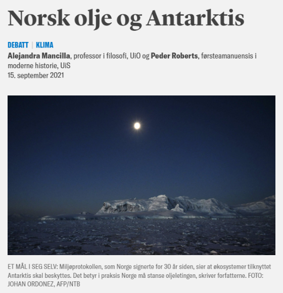 Antarktis, natt, måne, hav, fjell. 