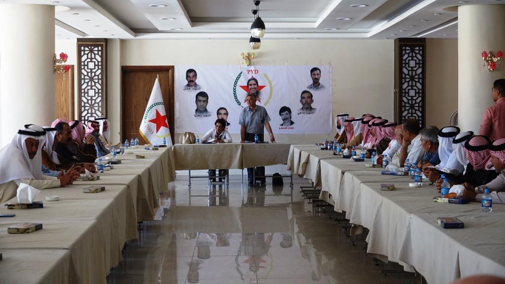 Political conference in Raqqa, Iraq