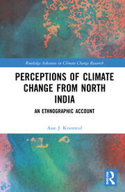 perceptions of climate change from north India, book cover