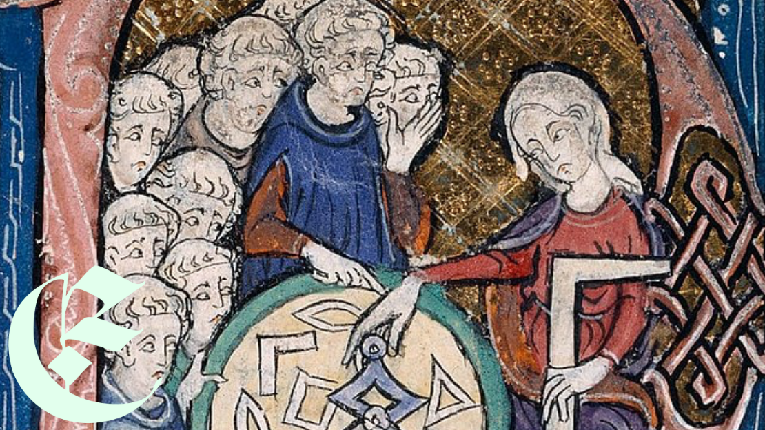 Bildet kan inneholde: kunst, visuell kunst, historie, maleri, illustrasjon.