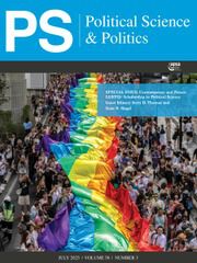 Book cover with people holding a large pride flag.