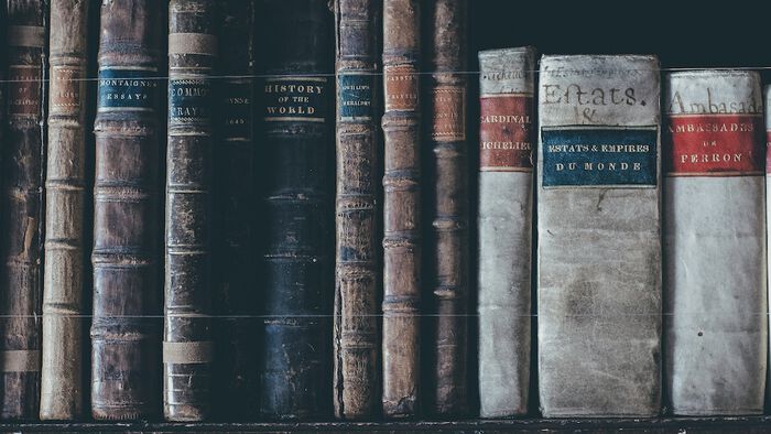 Picture of old books