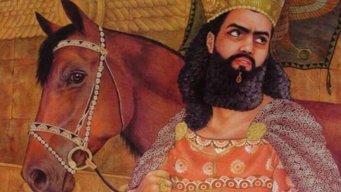 painting of cyrus the great
