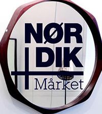 Logo saying NØRDIK Mårket.