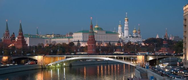 Kreml i Moskva, Russland. Illustrasjon: Colourbox