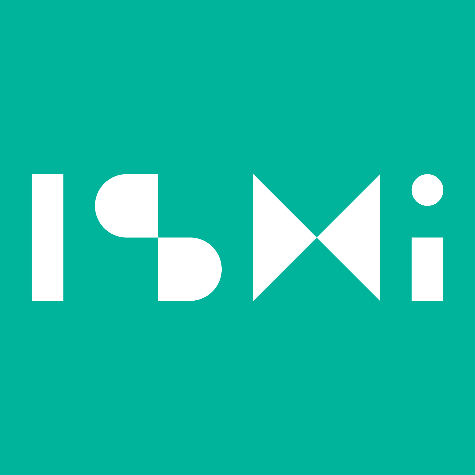 Logo, green square with ISMI in white letters.