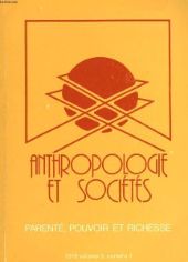 Anthropologie et Sociétés front page