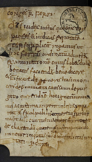 Faksimile av middelaldermanuskript
